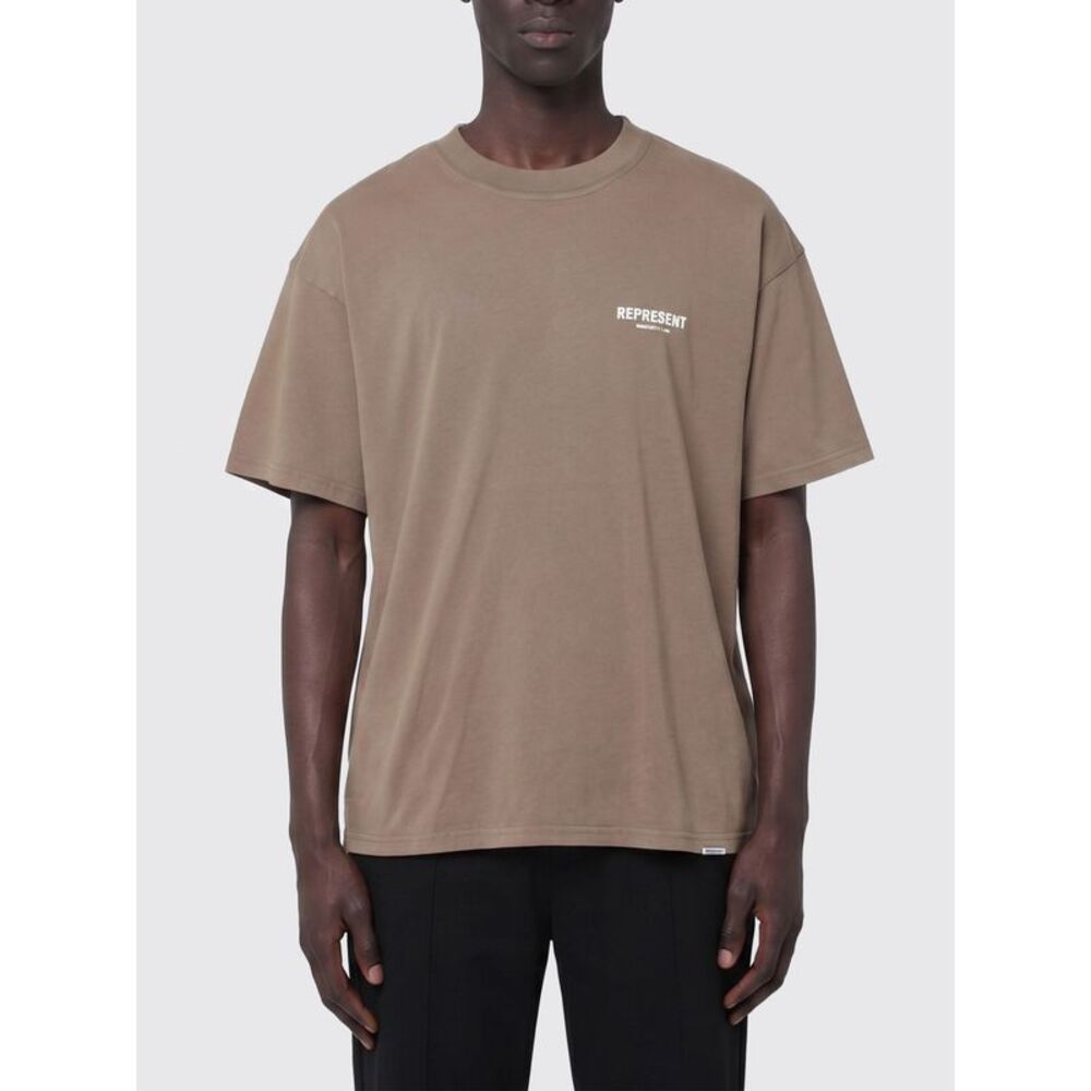 Represent T-Shirt Men Beige